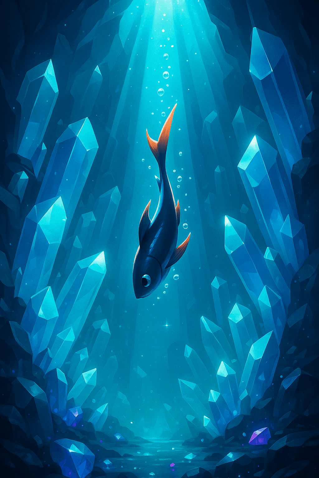 Crystal Descent study game cover art